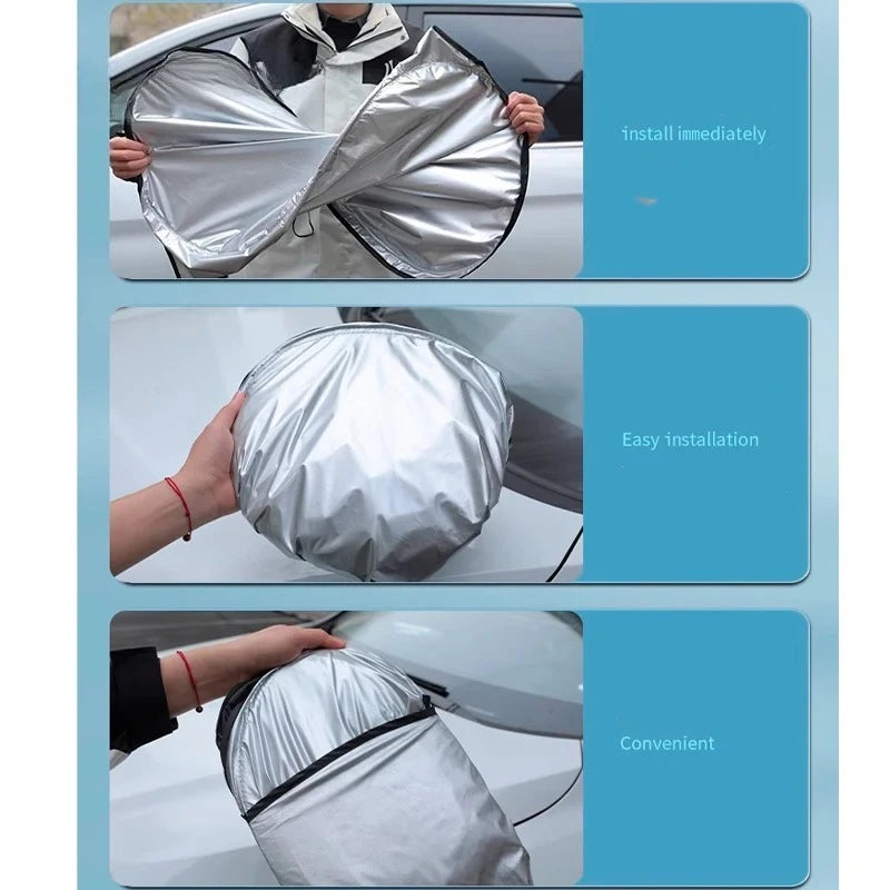 For Leapmotor T03 Car Sun Viso Front Window Windshield Sunshade Heat Insulation Summer Sun UV Protection Auto Accessories