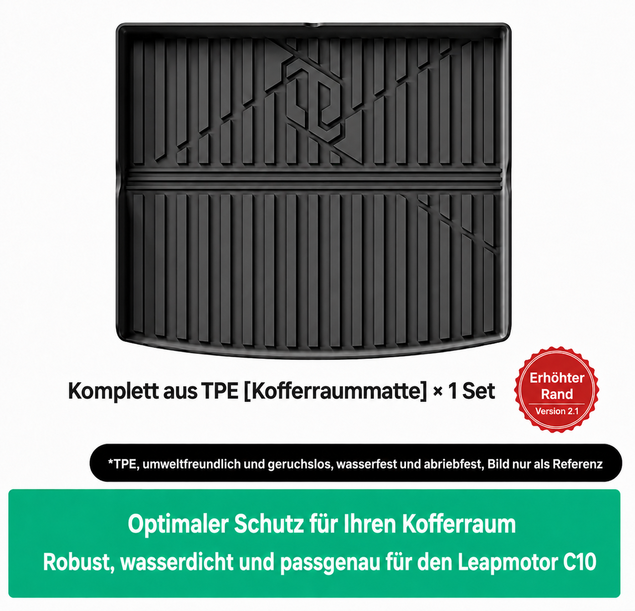 Kofferraummatte TPE
