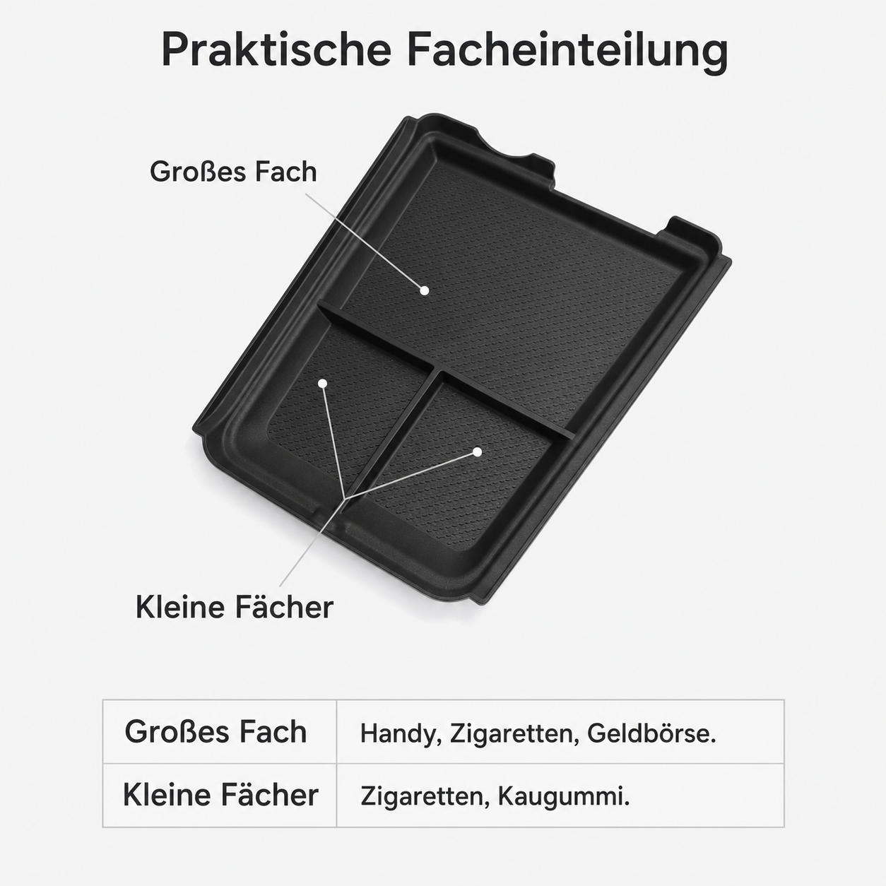Ablagefach Mittelkonsole